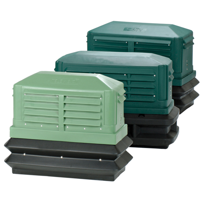 Louvered Low-Profile Housings