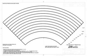 SKirt Cutting Template